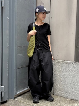 「Ray BEAMS（レイビームス）のアイテム」を使った、Ray BEAMSさん（レディース・156cm）の夏コーディネート