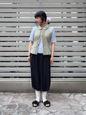 Ray BEAMSさん（レディース・155cm）の夏コーディネート