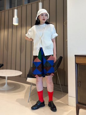 Ray BEAMSさん（レディース・160cm）の春コーディネート