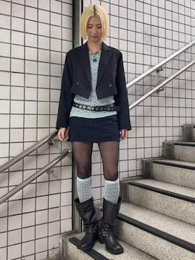 「Ray BEAMS（レイビームス）のアイテム」を使った、Ray BEAMSさん（レディース・165cm）の冬コーディネート