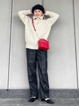 Ray BEAMSさん（レディース・154cm）の秋コーディネート