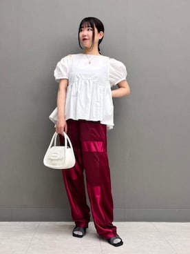 Ray BEAMSさん（レディース・154cm）の夏コーディネート