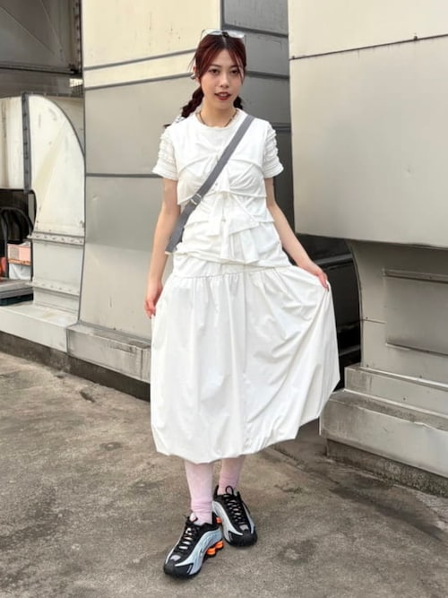 Ray BEAMS スカート グロッシー バルーン : ZOZOTOWN Yahoo!店
