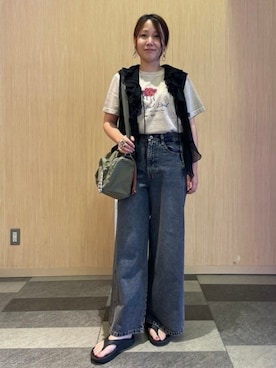 Ray BEAMSさん（レディース・161cm）の夏コーディネート