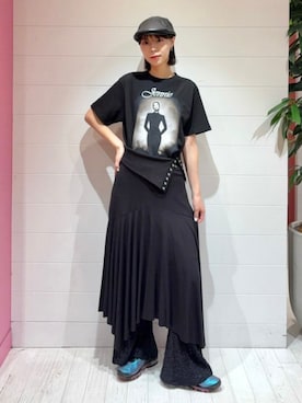 「Ray BEAMS（レイビームス）のアイテム」を使った、Ray BEAMSさん（レディース・163cm）の夏コーディネート