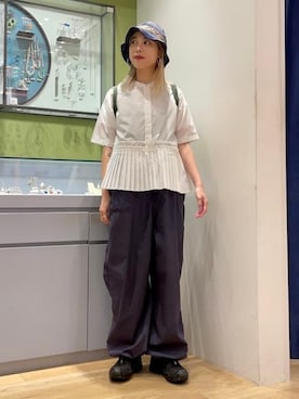 Ray BEAMSさん（レディース・164cm）の夏コーディネート