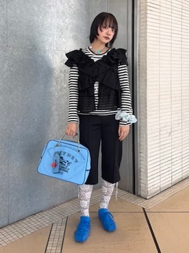 Ray BEAMSさん（レディース・156cm）の春コーディネート