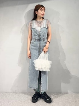 Ray BEAMSさん（レディース・163cm）の夏コーディネート