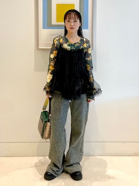 Ray BEAMSさん（レディース・155cm）の冬コーディネート