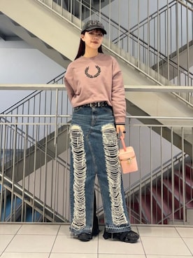 Ray BEAMSさんの（FRED PERRY | フレッドペリー）を使ったコーディネート