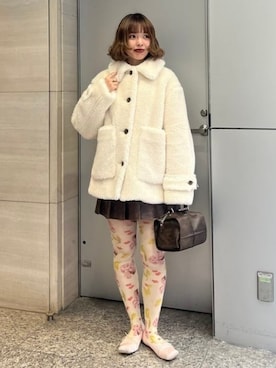 「Ray BEAMS（レイビームス）のアイテム」を使った、Ray BEAMSさん（レディース・163cm）の冬コーディネート