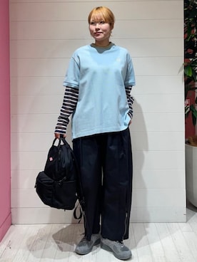 「DANTON（ダントン）のアイテム」を使った、Ray BEAMSさん（レディース・164cm）の春コーディネート
