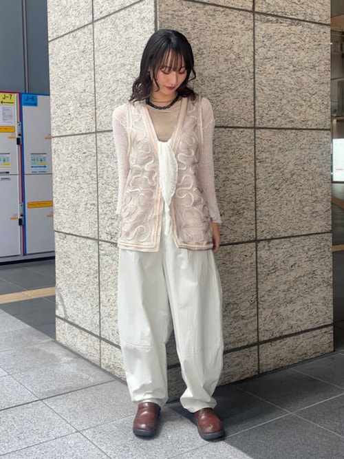 Ray BEAMS+SWANLAKE 別注トレンチコート ベージュ Ray BEAMS（レイ ビームス）ヘリンボーン キリカエ トレンチ