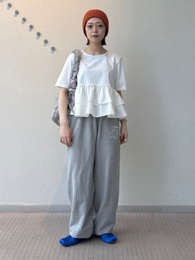 「アイテム（その他シューズ）」を使った、Ray BEAMSさん（レディース・153cm）の秋コーディネート