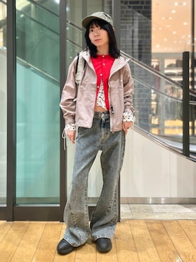 Ray BEAMSさん（レディース・162cm）の春コーディネート