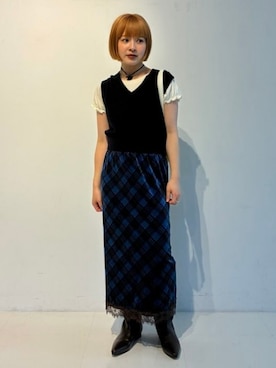 Ray BEAMSさん（レディース・158cm）の夏コーディネート