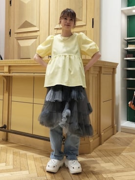 Ray BEAMSさん(レディース・160cm)の春コーディネート