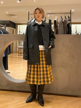 「Ray BEAMS（レイビームス）のアイテム」を使った、Ray BEAMSさん（レディース・155cm）の秋コーディネート