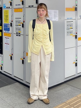 Ray BEAMSさん(レディース・158cm)の春コーディネート