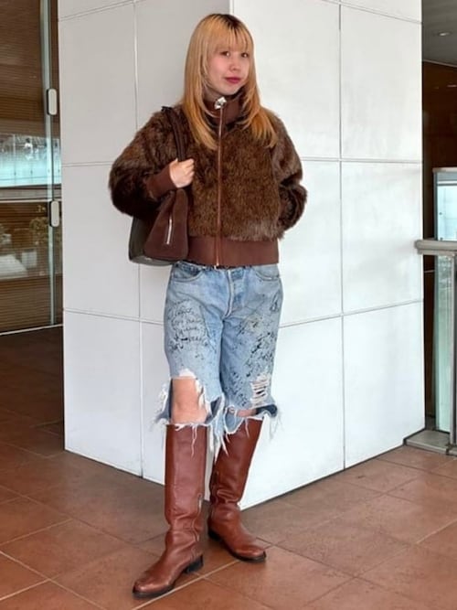 セール】【別注】PENNEY'S / ファー ジャケット（ブルゾン）｜PENNEYS