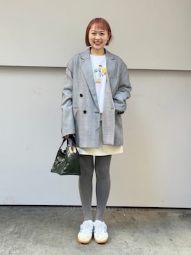 Ray BEAMSさん（レディース・160cm）の冬コーディネート