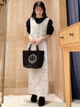 Ray BEAMSさん（レディース・155cm）の春コーディネート