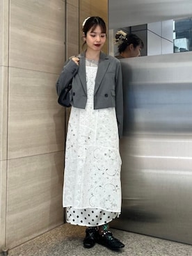 Ray BEAMSさん(レディース・163cm)の夏コーディネート