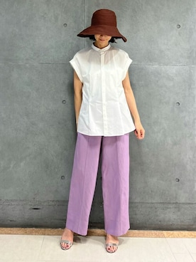 Takagi_TOMORROWLANDさん（レディース・167cm）の夏コーディネート