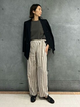 Takagi_TOMORROWLANDさん（レディース・167cm）の夏コーディネート