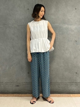 Takagi_TOMORROWLANDさん（レディース・167cm）の夏コーディネート