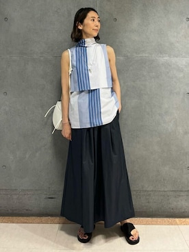 Takagi_TOMORROWLANDさん（レディース・167cm）の夏コーディネート