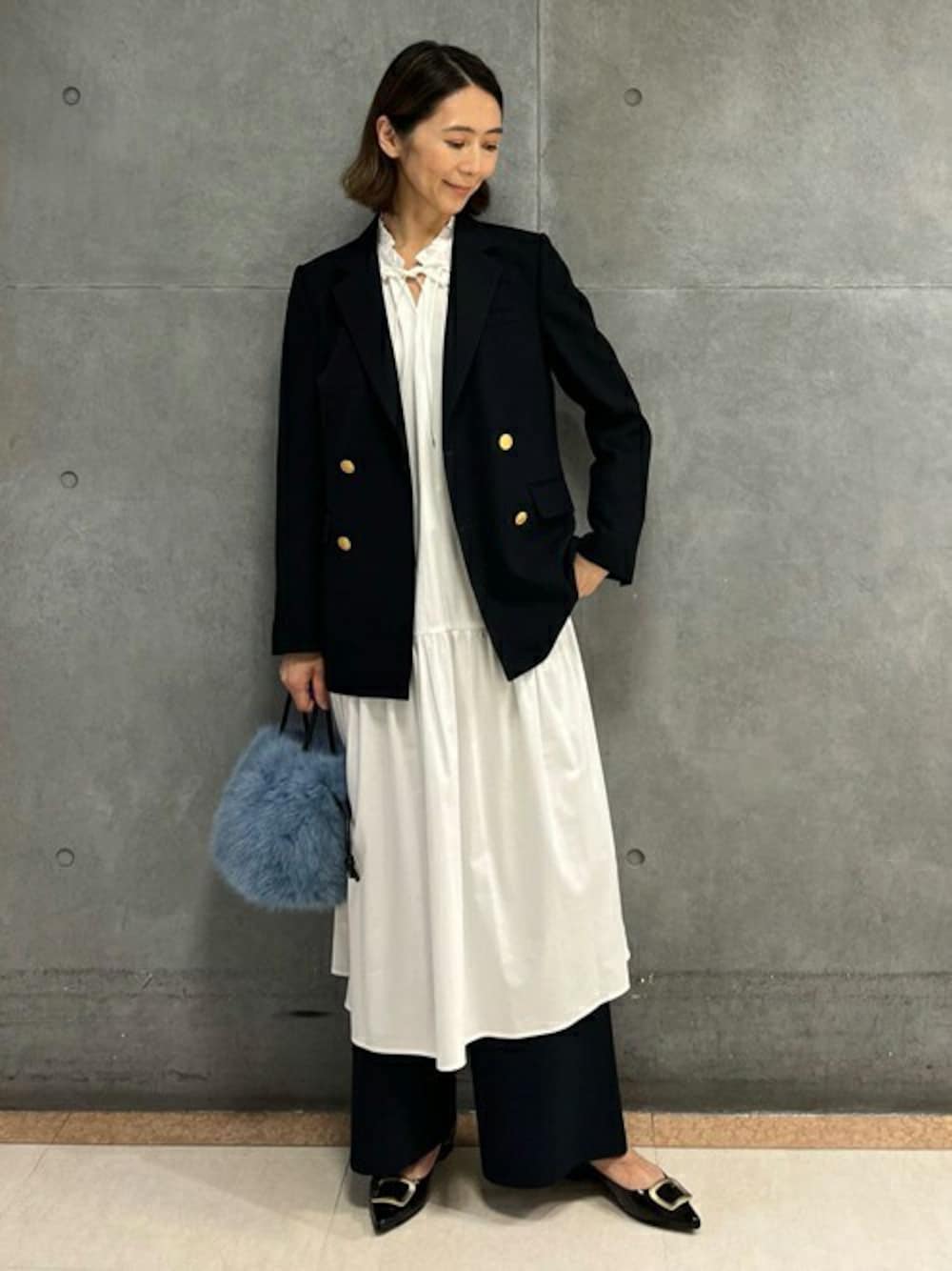 BALLSEY（ボールジィ）の「ハイカウントサテン ティアードワンピース