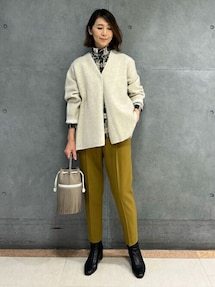 【専用】新品　ballsey ボールジィ　ダブルフェイスフォックス Vネックカー セール】 ダブルフェイスフォックス Vネックカーディガン