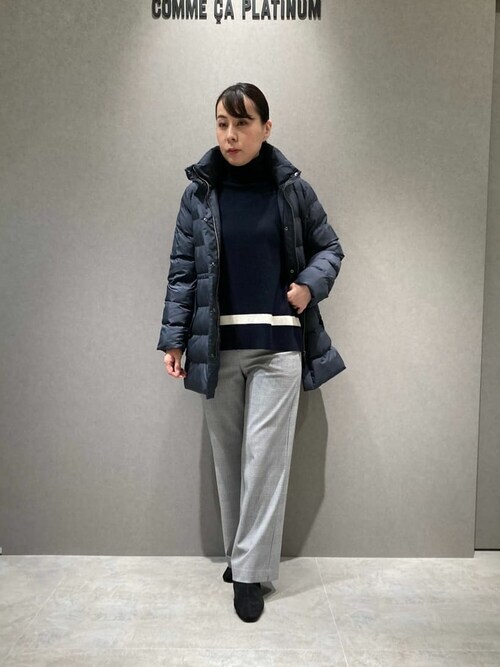セール】ソフトタフタ 粒綿コート（その他アウター）｜COMME CA 
