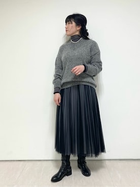 COMME CA OFFICIALさん（レディース・162cm）の冬コーディネート