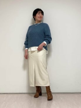 「COMME CA」｜COMME CA OFFICIALさん（レディース・162cm）の冬コーディネート