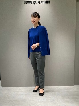 「COMME CA」｜COMME CA OFFICIALさん（レディース・164cm）の冬コーディネート