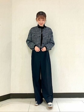 「COMME CA」｜COMME CA OFFICIALさん（レディース・161cm）の冬コーディネート