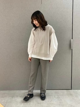 COMME CA OFFICIALさん（レディース・155cm）の冬コーディネート