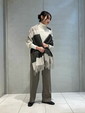 COMME CA OFFICIALさん（レディース・166cm）の冬コーディネート