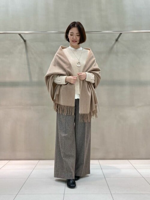 COMME CA（コムサ） ストール マフラー リバーシブル ストール