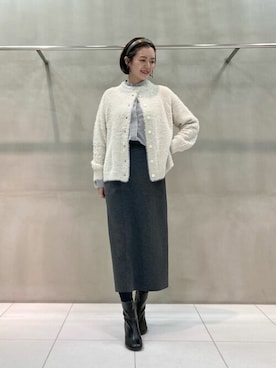 「COMME CA」｜COMME CA OFFICIALさん（レディース・160cm）の冬コーディネート