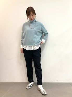 「COMME CA」｜COMME CA OFFICIALさん（レディース・155cm）の冬コーディネート