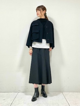 「COMME CA」｜COMME CA OFFICIALさん（レディース・171cm）の冬コーディネート