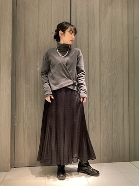「COMME CA」｜COMME CA OFFICIALさん（レディース・156cm）の冬コーディネート