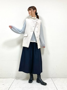 「COMME CA」｜COMME CA OFFICIALさん（レディース・171cm）の冬コーディネート
