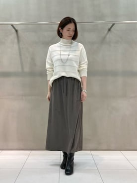 「COMME CA」｜COMME CA OFFICIALさん（レディース・160cm）の冬コーディネート