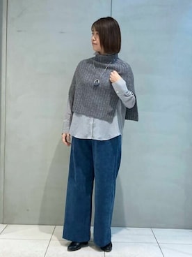 COMME CA OFFICIALさん（レディース・158cm）の冬コーディネート