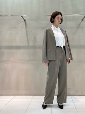 「COMME CA」｜COMME CA OFFICIALさん（レディース・160cm）の冬コーディネート
