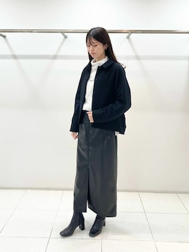 「COMME CA」｜COMME CA OFFICIALさん（レディース・158cm）の冬コーディネート